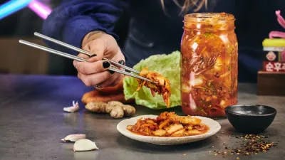 Koreansk kimchi - frisk og fermentert