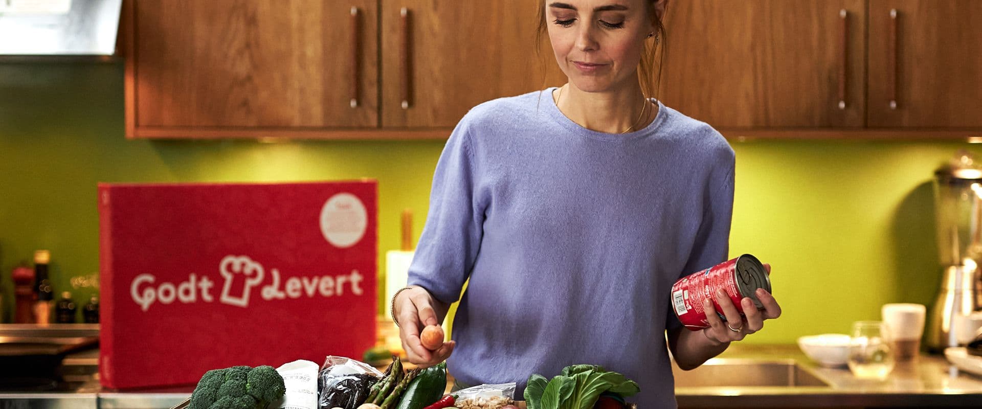 Middag med Godtlevert