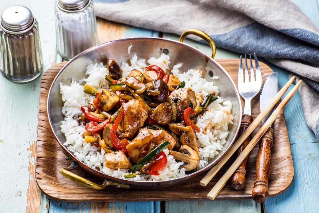 Kylling chop suey Oppskrift Godtlevert